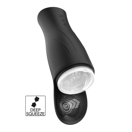 Masturbatore e stimolatore dei testicoli Hidden Desire Deep Squeeze Nutbuste