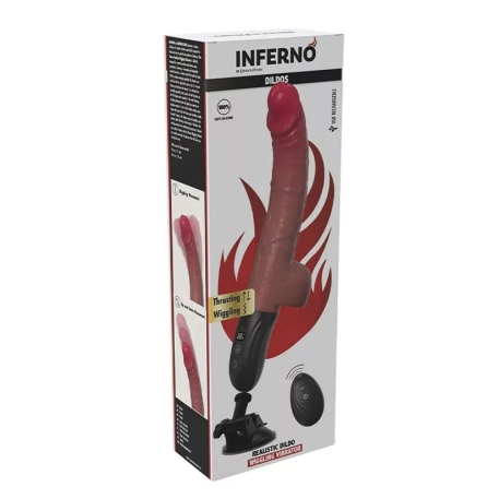 Vibratore va-et-vient Hidden Desire Inferno Vibratore oscillante