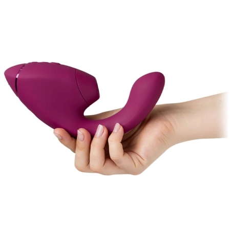 Womanizer NEXT DUO (Rose foncé) - Stimulateur clitoridien et vaginal