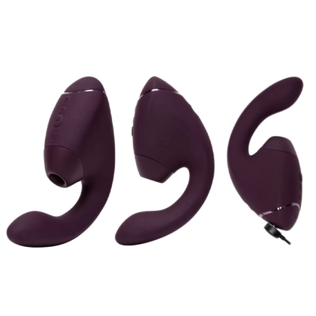 Womanizer NEXT DUO (Rose foncé) - Stimulateur clitoridien et vaginal
