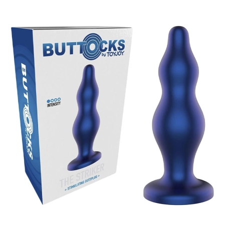 Plug anal à ventouse - ToyJoy Buttocks The Striker