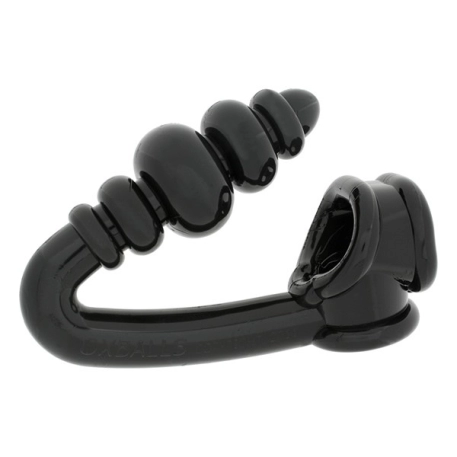 Anello fallico con plug anal Tower - Master Series