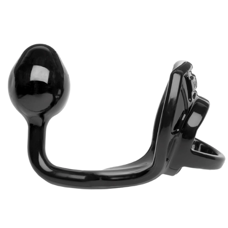 Stimolatore Prostata con Anello Fallico -Perfect Fit Tug Lock