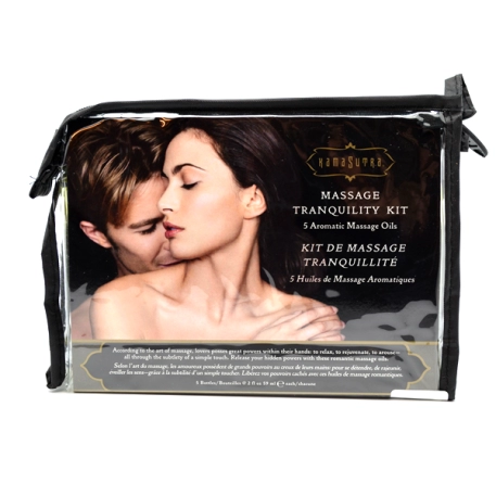 Massage therapy kit (5 massage oils) - Kamasutra Tranquility