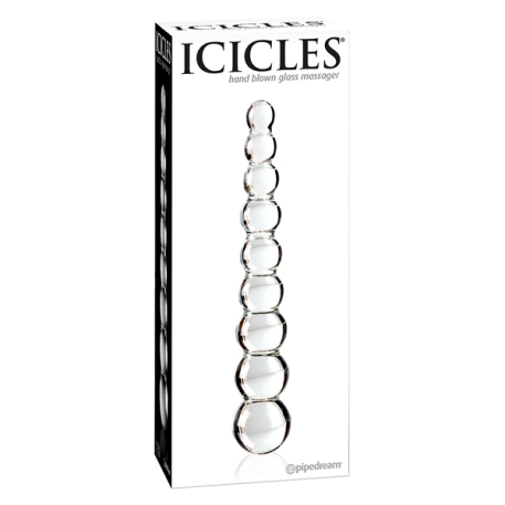 Anal Dildo aus Glas ICICLES N° 2