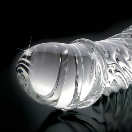 Realistischer Glasdildo - Icicles No. 61