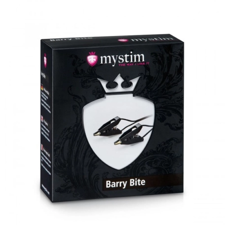 Mystim Barry Bite - bi-polar clamps