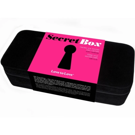 Boîte de rangement pour sextoys - Secret Box