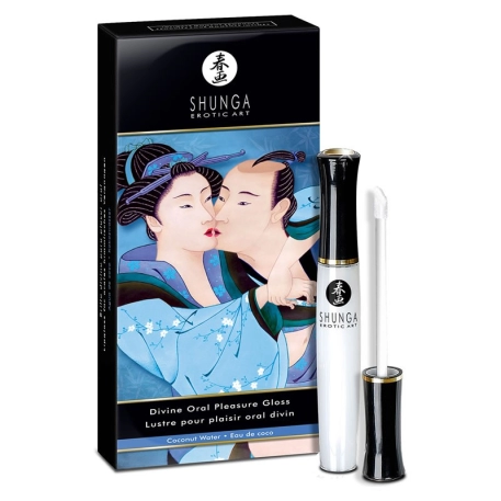 Shunga Divine Oral Pleasure Gloss Coconut