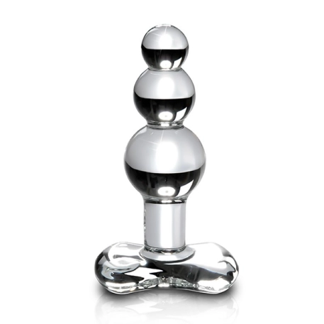 Progressive anal glass plug - Icicles No. 47