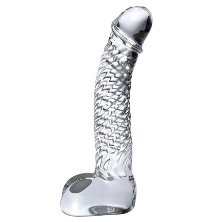 Realistischer Glasdildo - Icicles No. 61