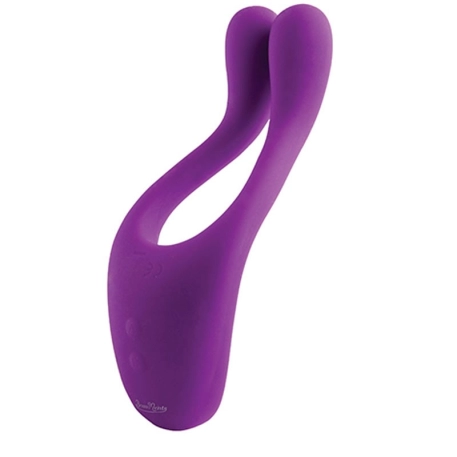 Vibrator for couples Doppio Purple - BeauMents