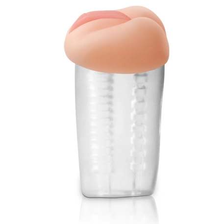 Masturbatore trasparente See-Thru Stroker - Pipedream