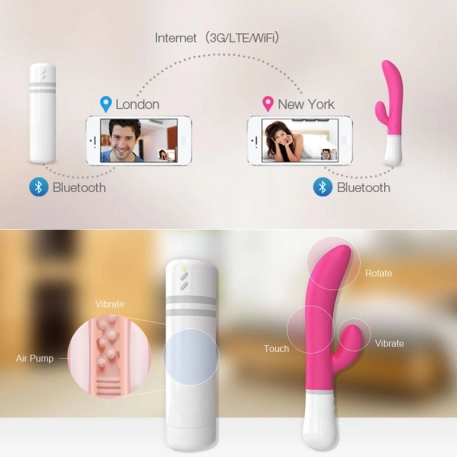 Lovense Nora - Interaktiv Rabbit Vibrator