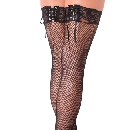 Rimba Black fishnet stockings - 1475