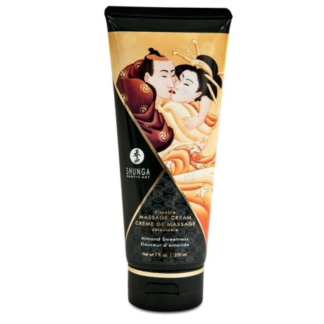 Crème de massage délectable Shunga - Douceur d'amande
