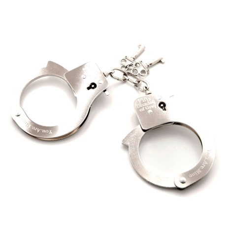 Metalic Handcuffs - Fifty Shades of Grey