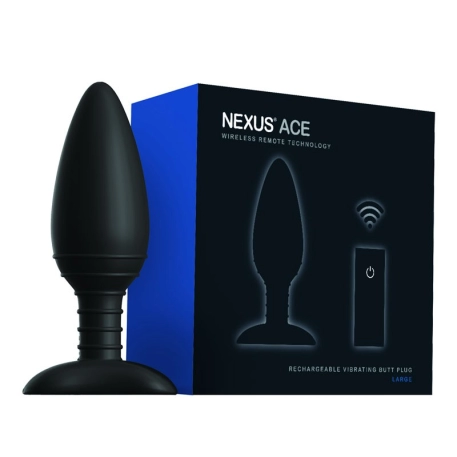 Vibrating Butt Plug Large - Nexus Ace