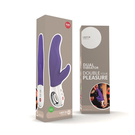 Fun Factory Lady Bi Violet - Vibromasseur Rabbit