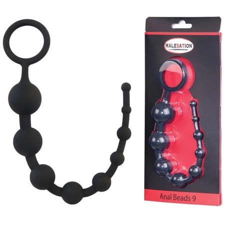 Palline anali flessibile Anal Beads 9 - Malesation