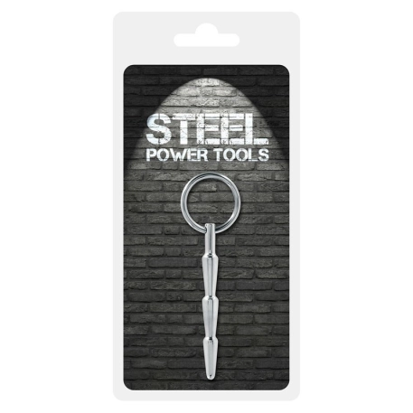 Penis Plug Three Stage Penisstick 8mm - Steel Power Tools