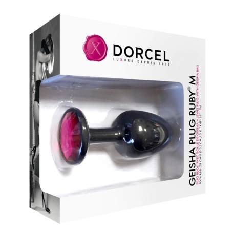 Plug anale Marc Dorcel Geisha plug Medium - Ruby