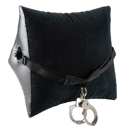 Coussin érotique Deluxe Position Master with Cuffs - Pipedream