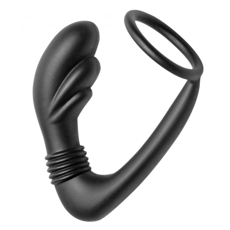 Cobra P-Spot Massager and Cockring - Master Serie