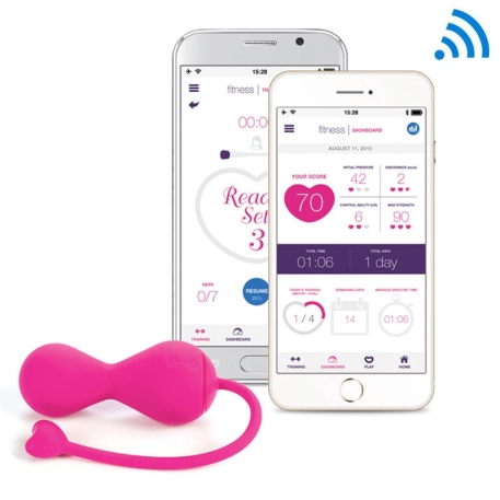 Boules de Geisha connectée Krush - OhMibod