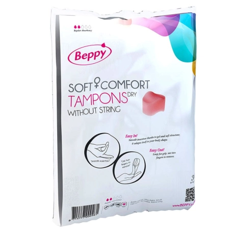 Beppy Classic Dry - Tampon hygiénique sans ficelle 30pc