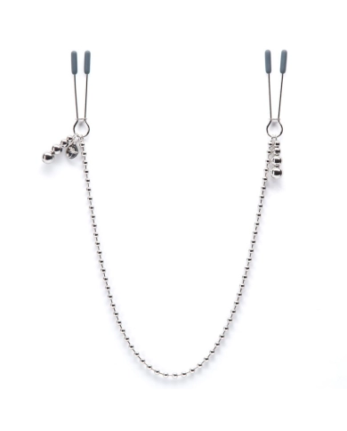 Darker At My Mercy Beaded Chain Nipple Clamps - Fifty Shades of Grey