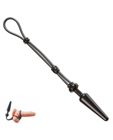 Anello scorrevole per il pene con buttplug Cock-Grip Medium - Malesation Anello scorrevole per il pene con buttplug Cock-Grip Medium - Malesation