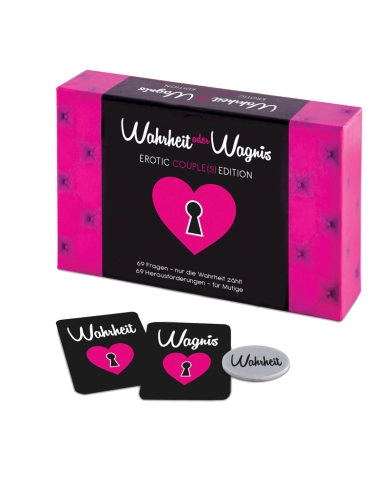 Action ou vérité (couples Edition) - Jeu coquin pour adultes