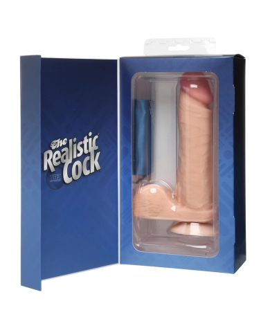 Gode réaliste avec ventouse Realistic Cock 8 - Doc Johnson Gode réaliste avec ventouse Realistic Cock 8 - Doc Johnson