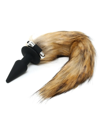 Plug anale silicone Fox Tail Plug anale silicone Fox Tail