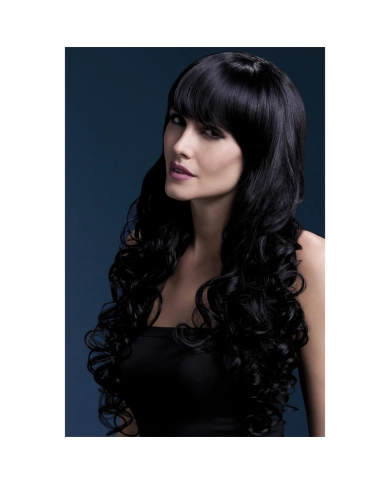 Long black wig Isabelle - Fever