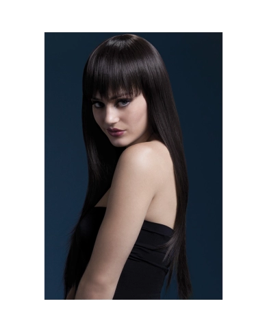 Perruque Jessica brune 66 cm – Fever