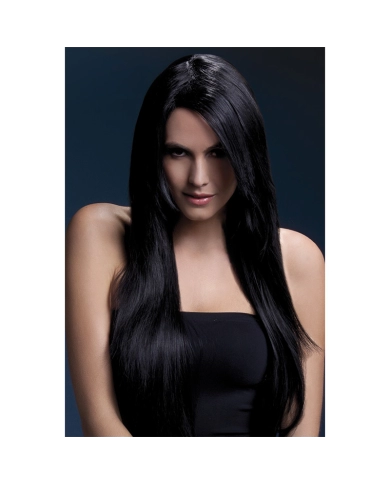 Perruque Amber noir 71 cm – Fever