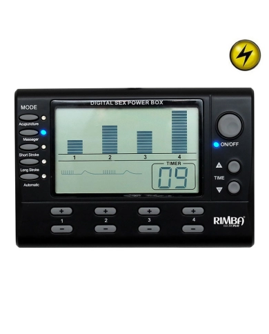 Elektrosex Powerbox Set mit LCD Display - Rimba