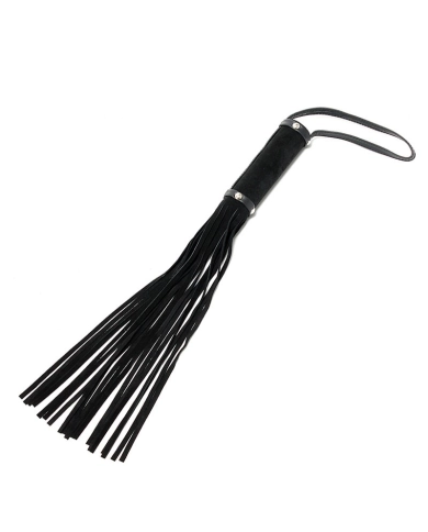 Frustino BDSM in pelle scamosciata Nero - Rimba Frustino BDSM in pelle scamosciata Nero - Rimba