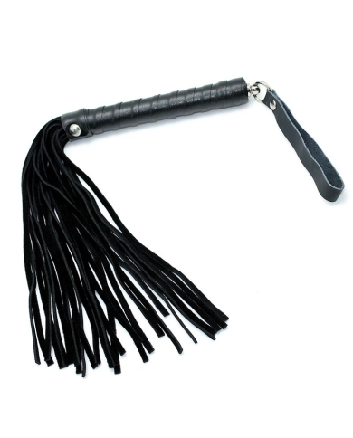 Frustino BDSM in pelle scamosciata (35 cm) - Rimba
