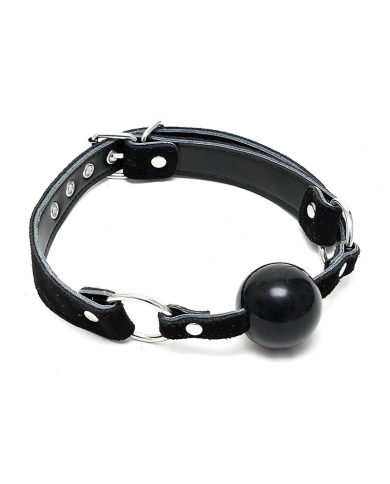 Ball Gag silicone Ø 4.4 cm Black - Rimba