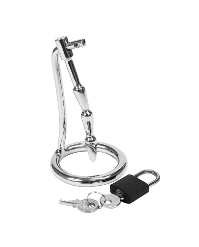 Penis Plug di castità con lucchetto - Rimba Penis Plug di castità con lucchetto - Rimba