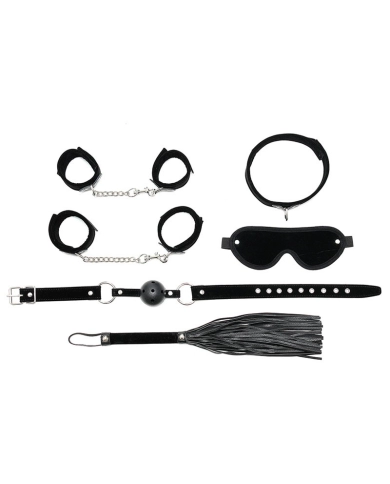 Principianti BDSM Kit Nero (6 pezzi) - Rimba Principianti BDSM Kit Nero (6 pezzi) - Rimba
