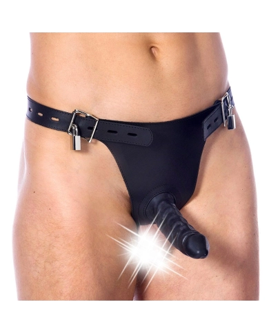 Keuschheitsgürtel für Männer mit hollem Penis - Rimba