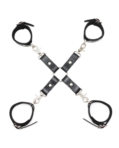 Leder BDSM Fesselkit Hogtie - Rimba Leder BDSM Fesselkit Hogtie - Rimba