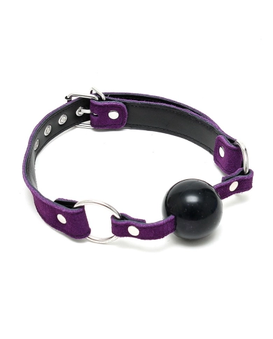 Ball Gag silicone Ø 4.4 cm Purple - Rimba