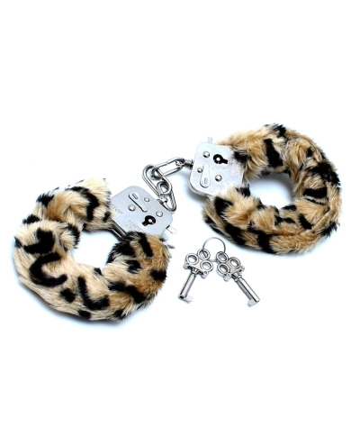Menottes SM fourrure Leo - Rimba Menottes SM fourrure Leo - Rimba
