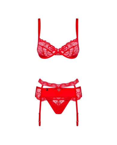 Sexy Intimo Heartina (Rosso) - Obsessive Sexy Intimo Heartina (Rosso) - Obsessive