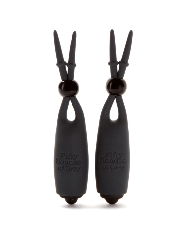 Wireless Vibrating Nipple Clamps - Fifty Shades of Grey Wireless Vibrating Nipple Clamps - Fifty Shades of Grey